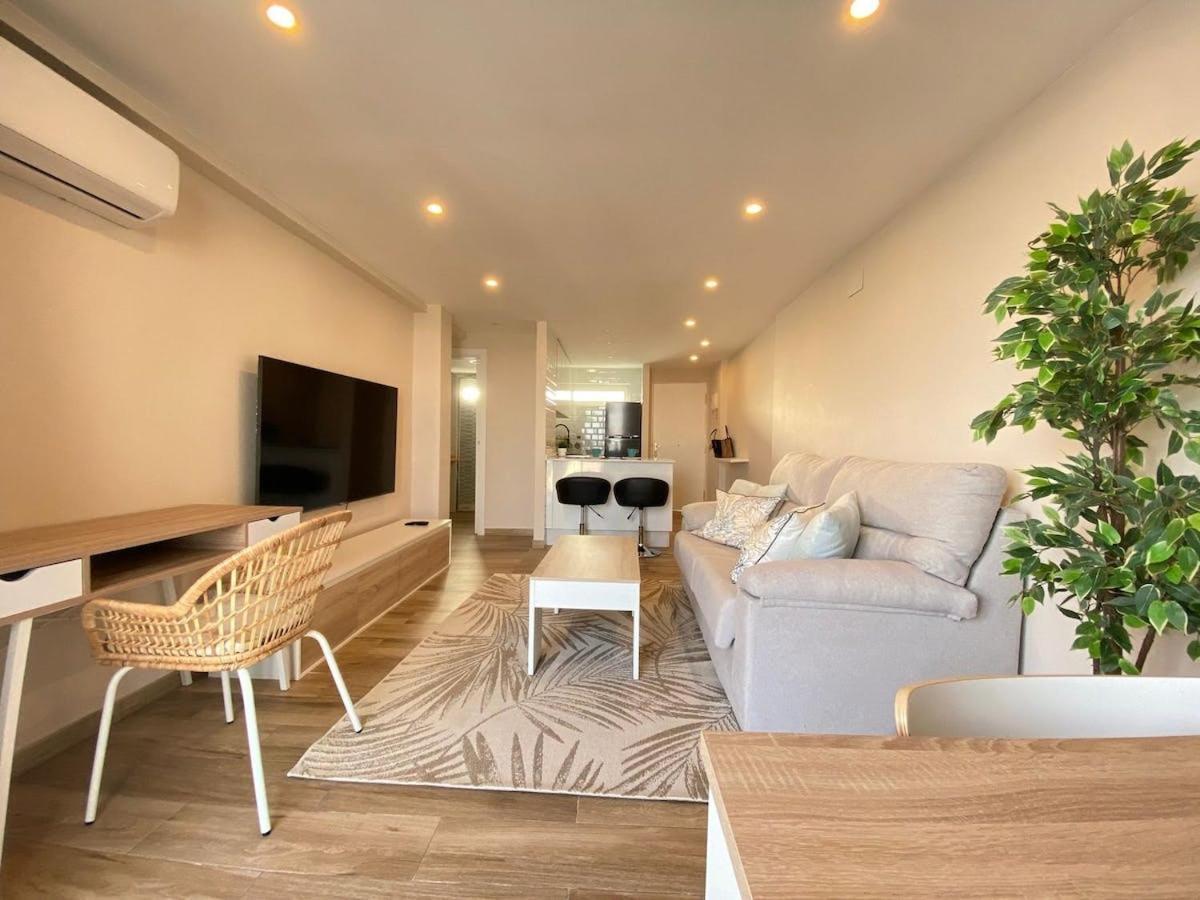 Moderno Apartamento Con Vistas Al Mar -ベナルマデナ エクステリア 写真